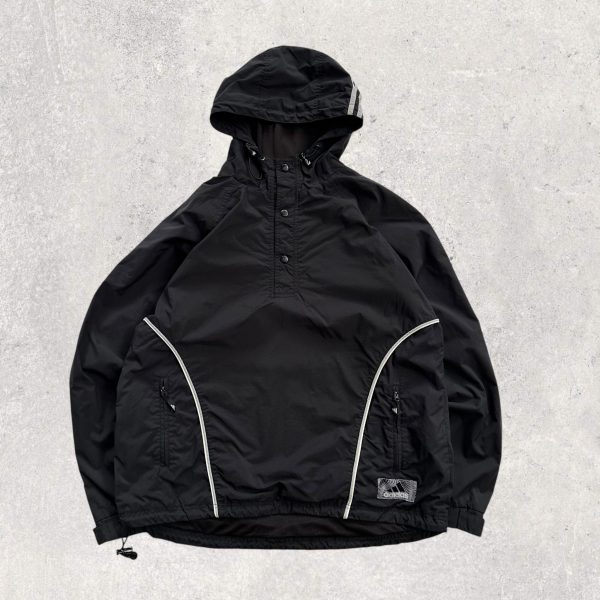 Cortavientos Vintage Black Adidas M (Fit L)
