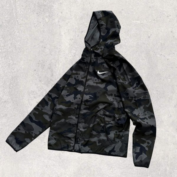 Cortavientos Dark-Gray Camouflage Nike L