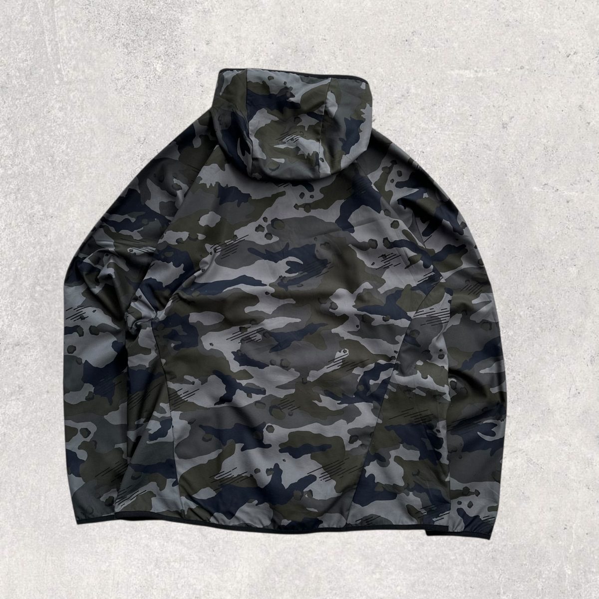 Cortavientos Dark-Gray Camouflage Nike L - Imagen 4