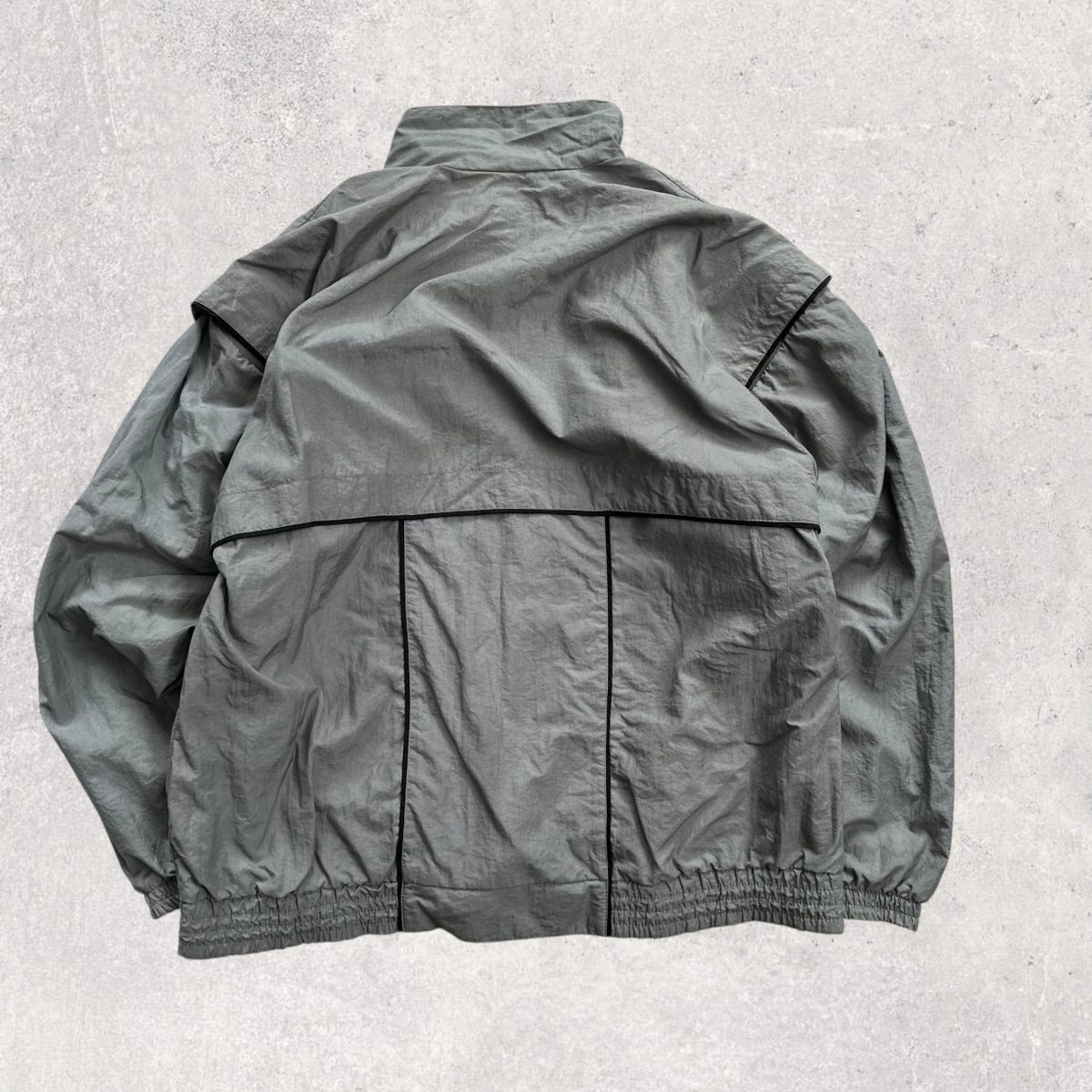 Cortavientos Gray Nike XL - Imagen 4