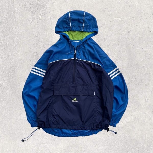 Cortaviento Vintage Light-Blue Adidas S