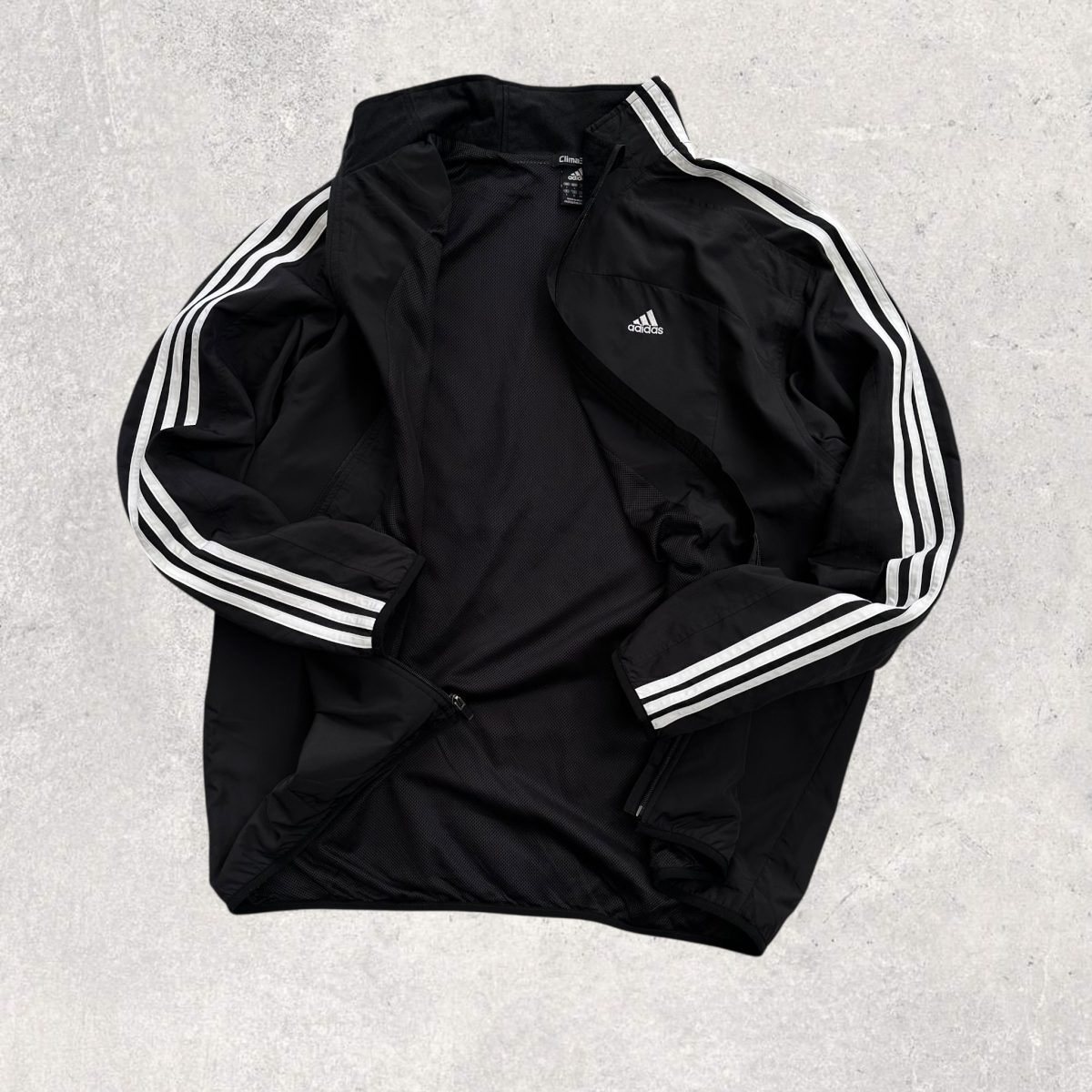 Full-Zip Clima365 Black Adidas L (da para XL) - Imagen 2