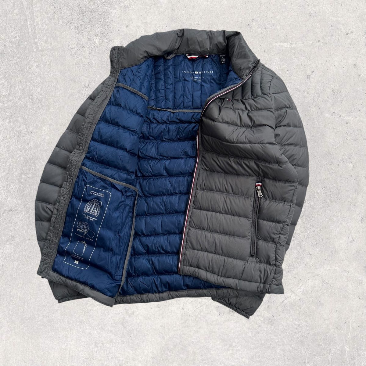 JKT Grey Tommy Hilfiger S - Imagen 3