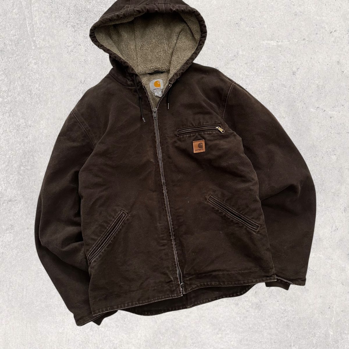 Jacket Dark-Brown Carhartt S (mujer) - Imagen 3