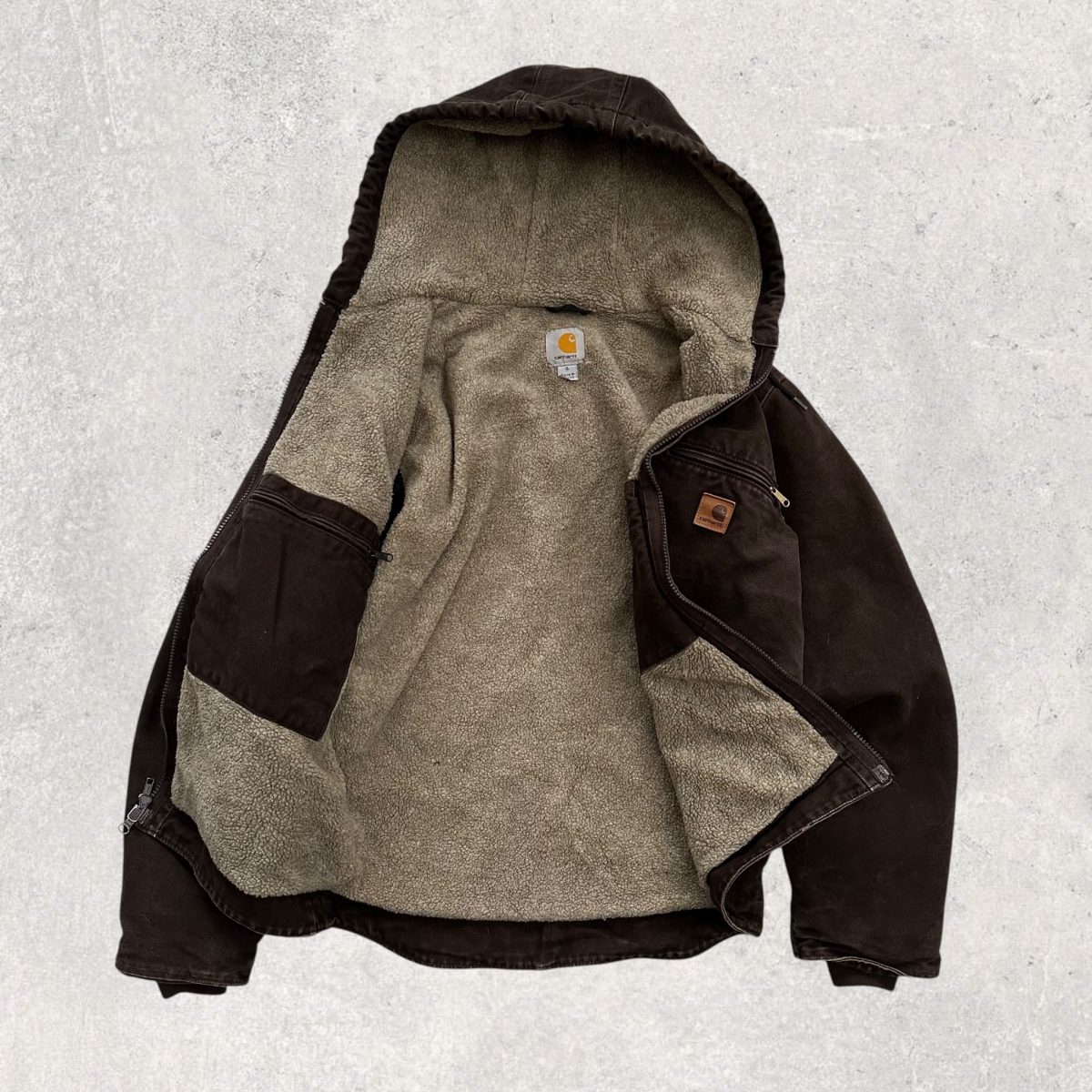 Jacket Dark-Brown Carhartt S (mujer) - Imagen 4