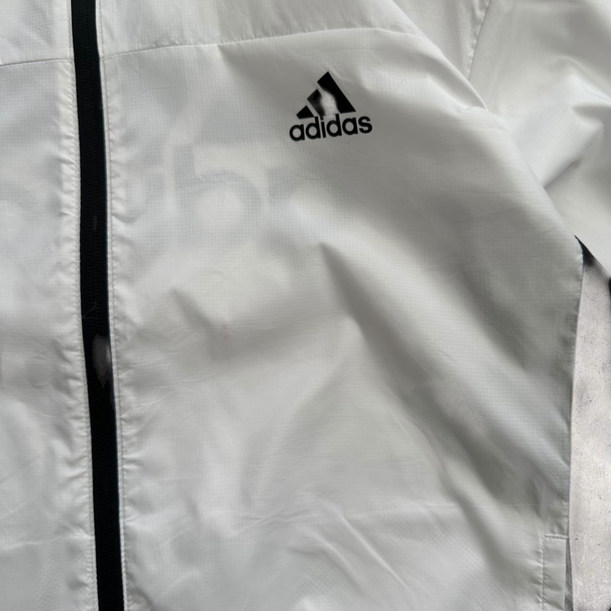 Cortavientos White WIND.RDY Adidas XL - Imagen 5