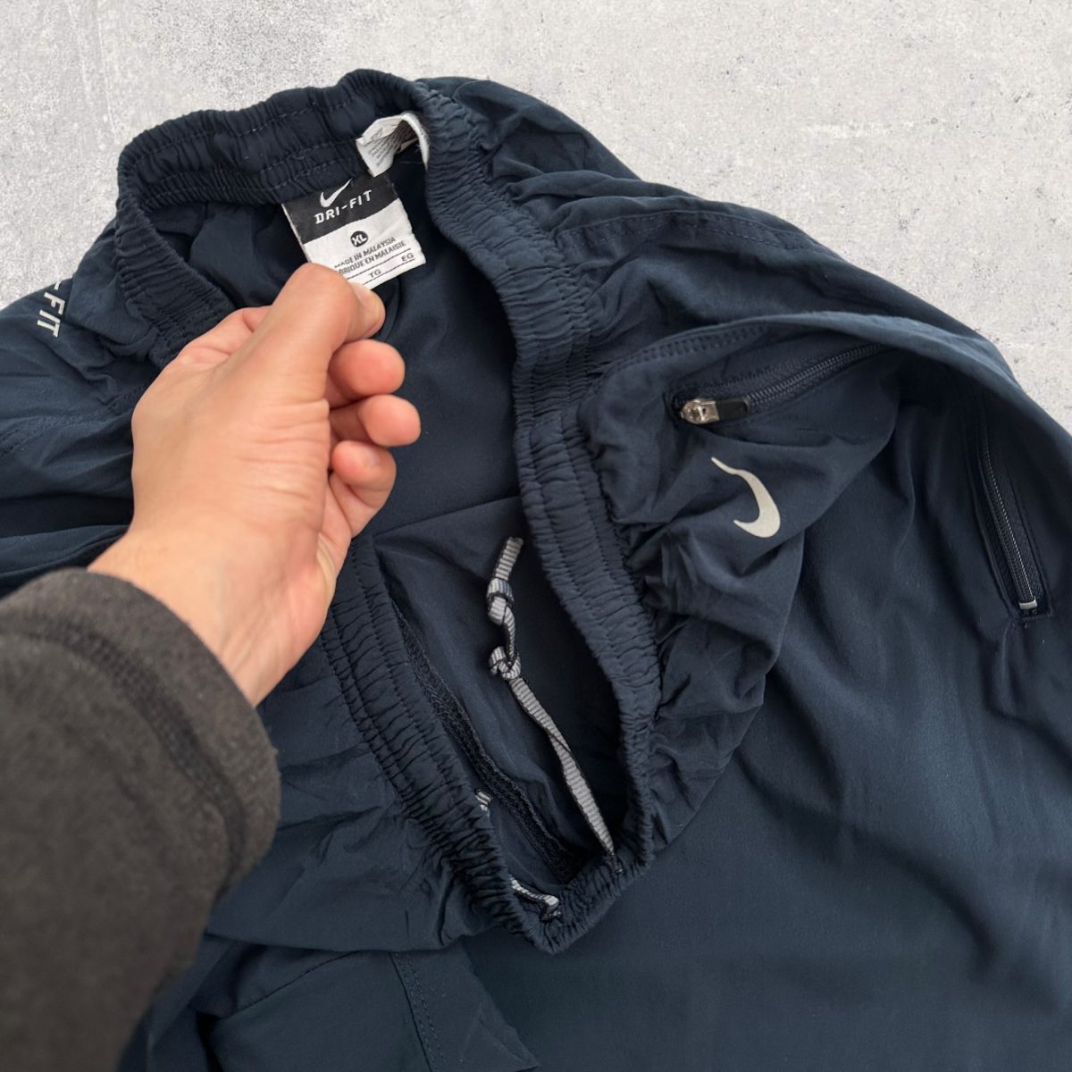 Pantalón Dri-Fit Navy-Blue Nike XL - Imagen 3