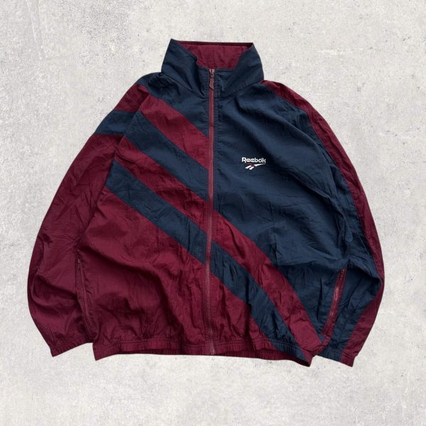 Cortavientos Burgundy Vintage Reebok L